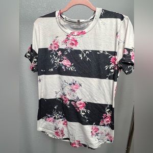 Floral short sleeve